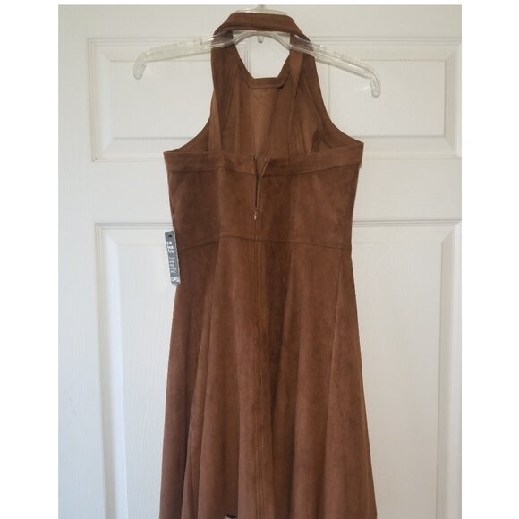 Express Suede Mini Dress - Picture 6 of 7